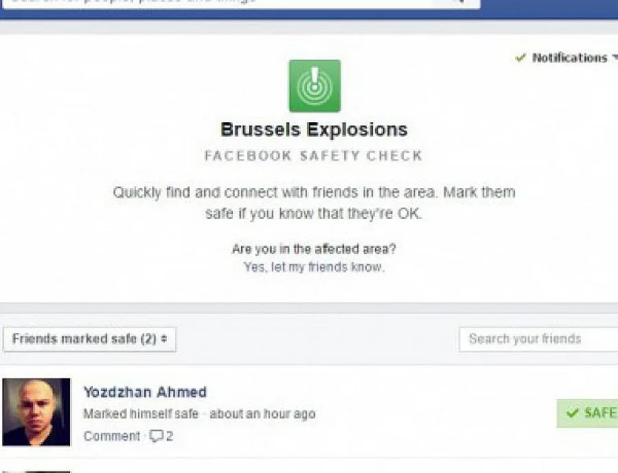 Българи със safetycheck: Добре сме