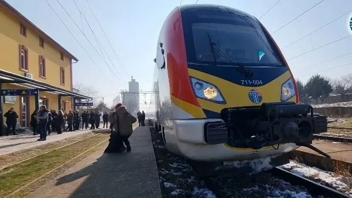 Вече е факт! Северна Македония пусна първата отсечка на ж.п. линията към България