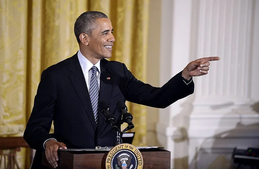 Барак Обама - фрийстайл рапър за ден