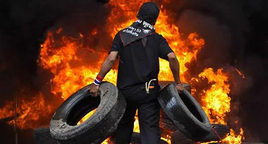 Глоби за палене на гуми в Благоевград