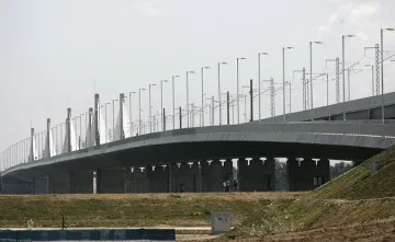 Километрична опашка от камиони на Дунав мост 2 при Видин