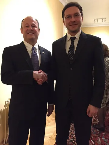 Митов се срещна с посланик Рубин