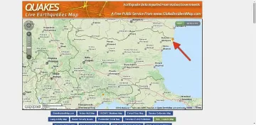 Лек трус край Добрич 