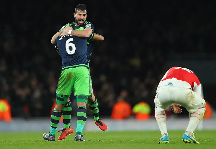 Ялов "Арсенал" се сгромоляса срещу "Суонзи"