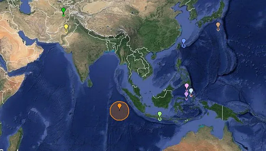 Земетресение от 8,1 удари Индонезия