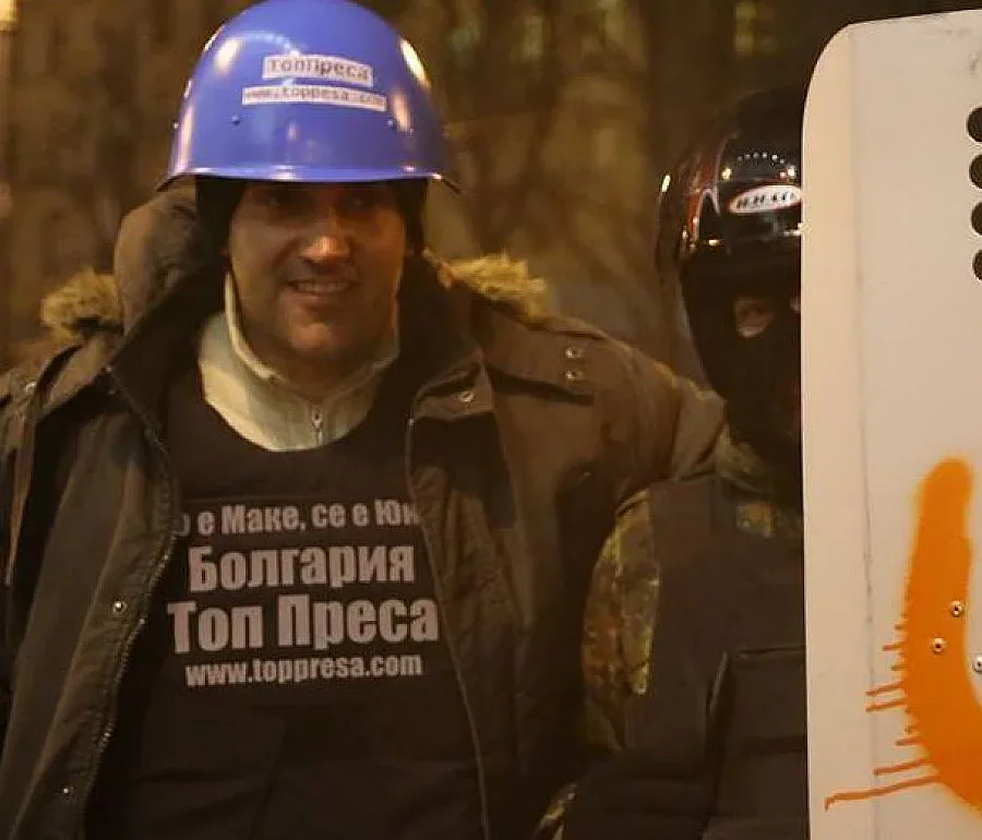 Раниха бг журналист при бомбардировки в Сирия