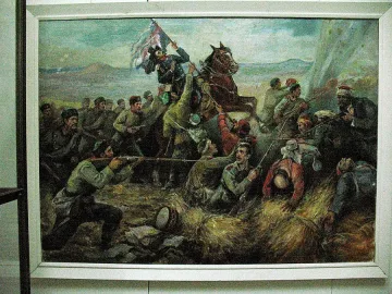 Спасяват Самарското знаме в Бургас