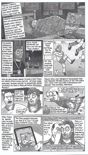 Guardian почете Трифон Иванов с комикс (СНИМКА)