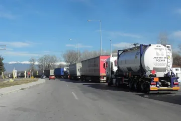 "Кулата" е затворена за товарни автомобили