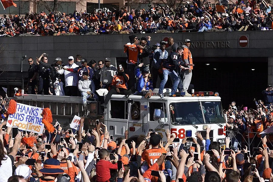 Оранжево море заля Денвър