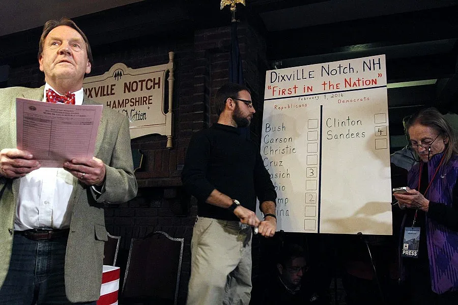 Фалстарт на Клинтън и Тръмп в Ню Хемпшър