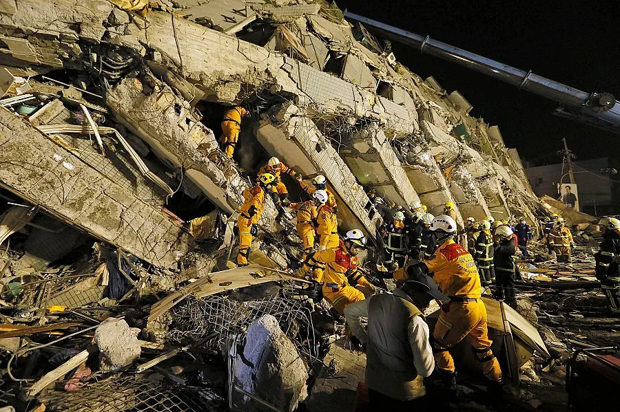 Жертвите на труса в Тайван се увеличиха