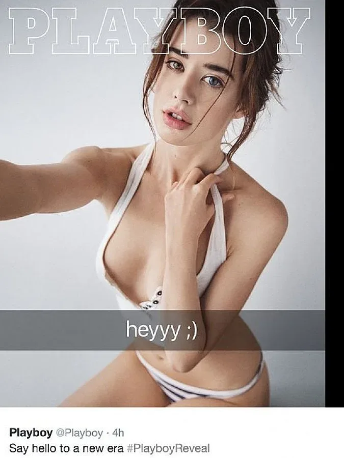 Новата ера започна: Playboy без чисто голи жени (ВИДЕО)