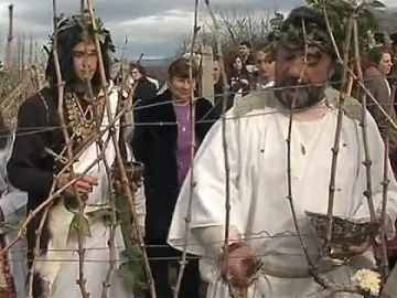 Депутат пие вино с богове в с. Илинденци