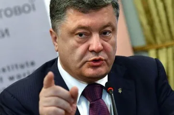 Порошенко видя риск за война между Русия и Украйна