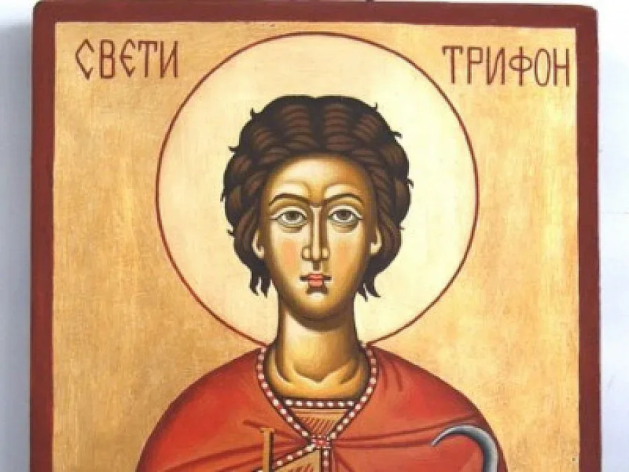 Мощи на свети Трифон пазят в наш селски храм