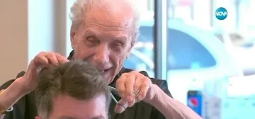 104-годишен фризьор подстригва в САЩ