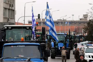 Фермери блокираха Гърция 