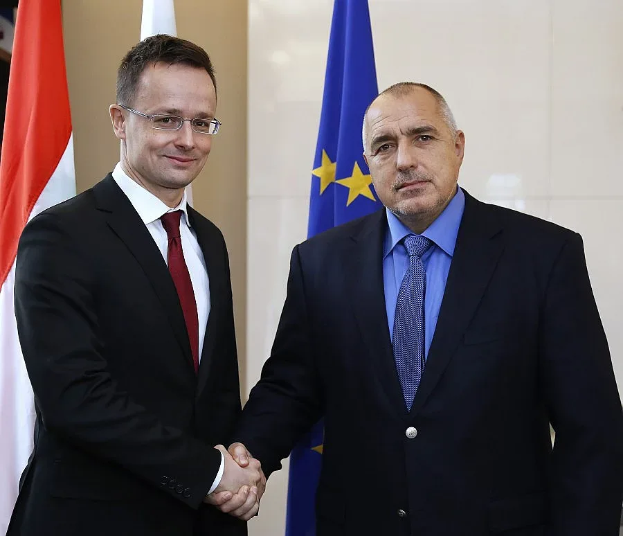 Борисов се срещна с унгарския министър на външните работи и търговията