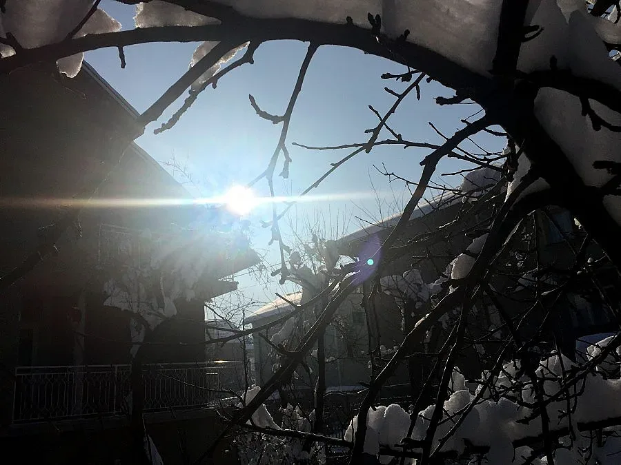 Слънце сгрява само душите