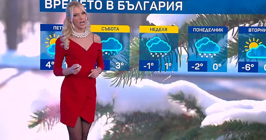 Натали Трифонова ни смрази. Снегът се завръща на тази дата