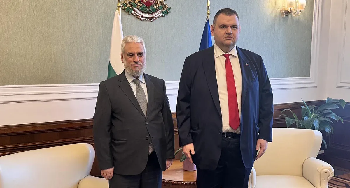 Пеевски се срещна с главния мюфтия