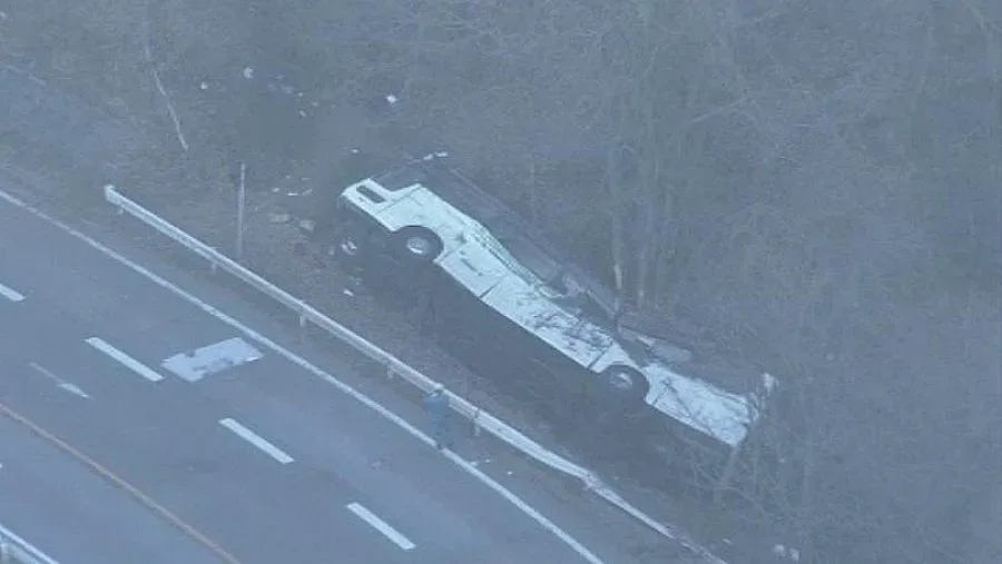 Тежка катастрофа с автобус в Япония, има жертви