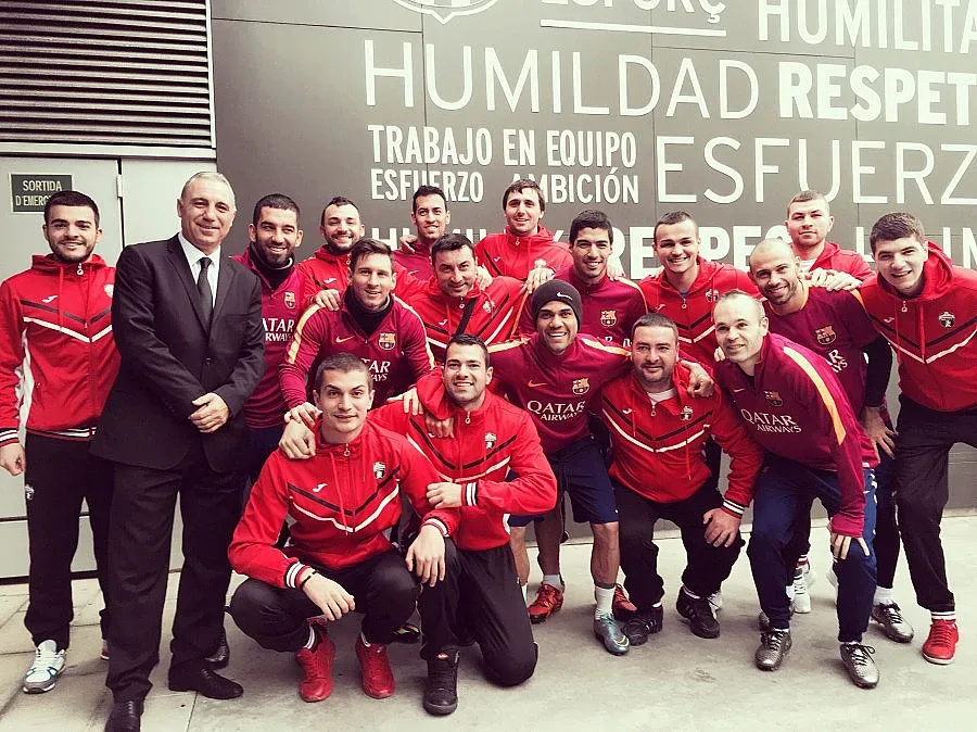 Стоичков срещна Националните Шампиони на Kamenitza Фен Купа с Меси и компания