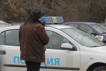 Сгафил шофьор наби полицай