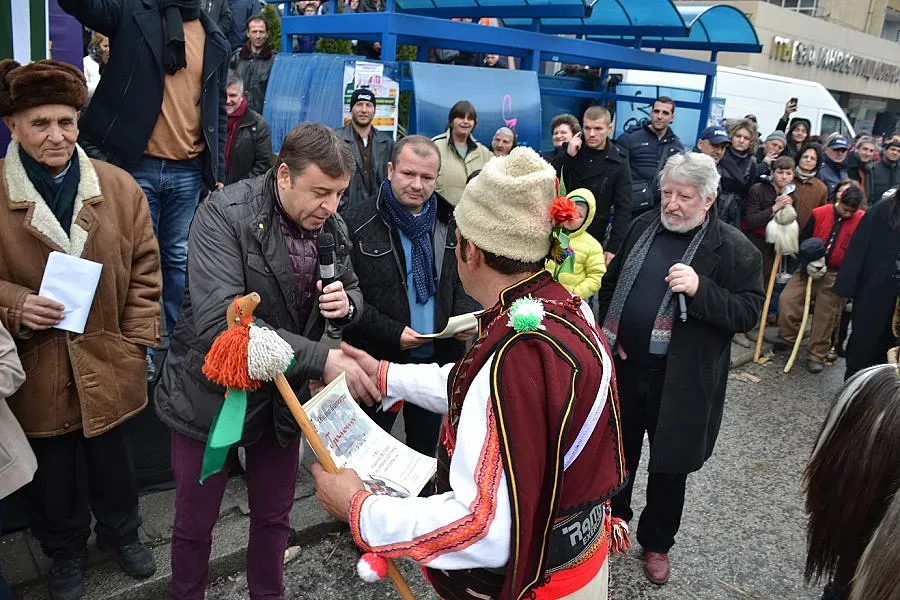 Куп отличия за кукерите в Благоевград