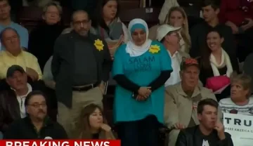 Доналд Тръмп изгони мюсюлманка на предизборна среща (ВИДЕО)