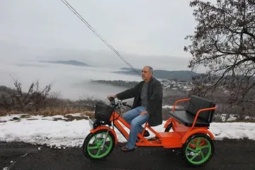 Родопско село с нова атракция за туристи - велорикша