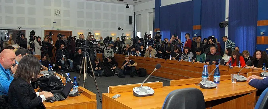 Местан избяга от пресконференцията