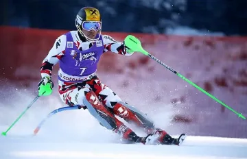 Хиршер се отпуши и на слалом