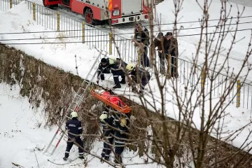 Спасиха жена от сигурна смърт, след като падна в река