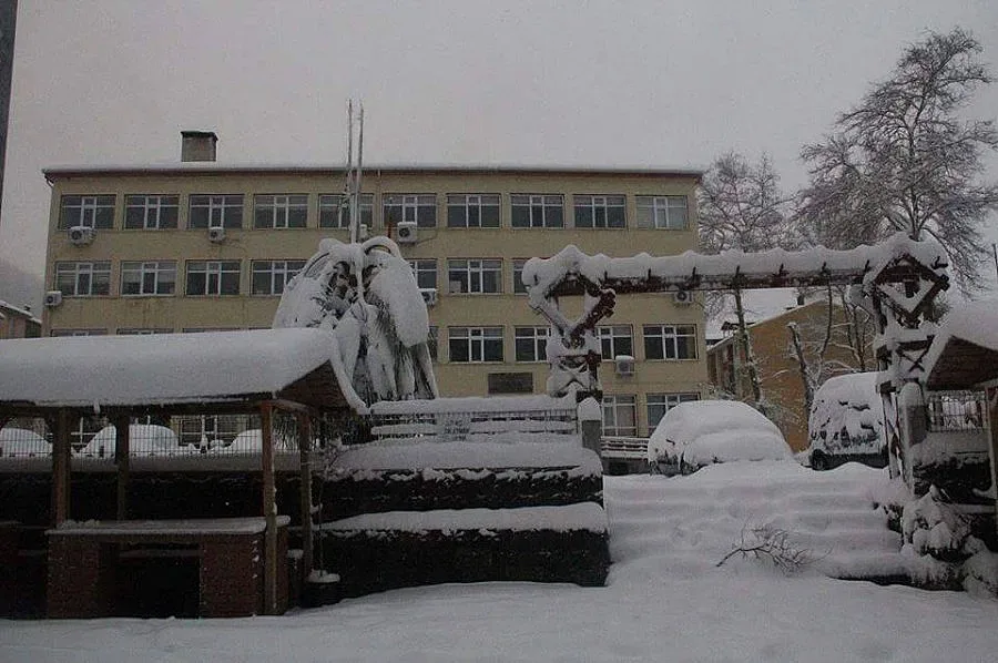 Обилен снеговалеж блокира Истанбул