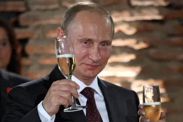 Путин посреща 2016 г. с близките