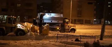 Първа зимна буря в Канада (ВИДЕО)