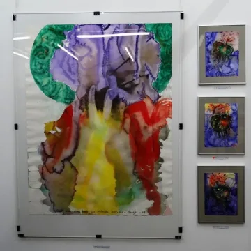 Анастас Констатинов паказа света си в акварел 