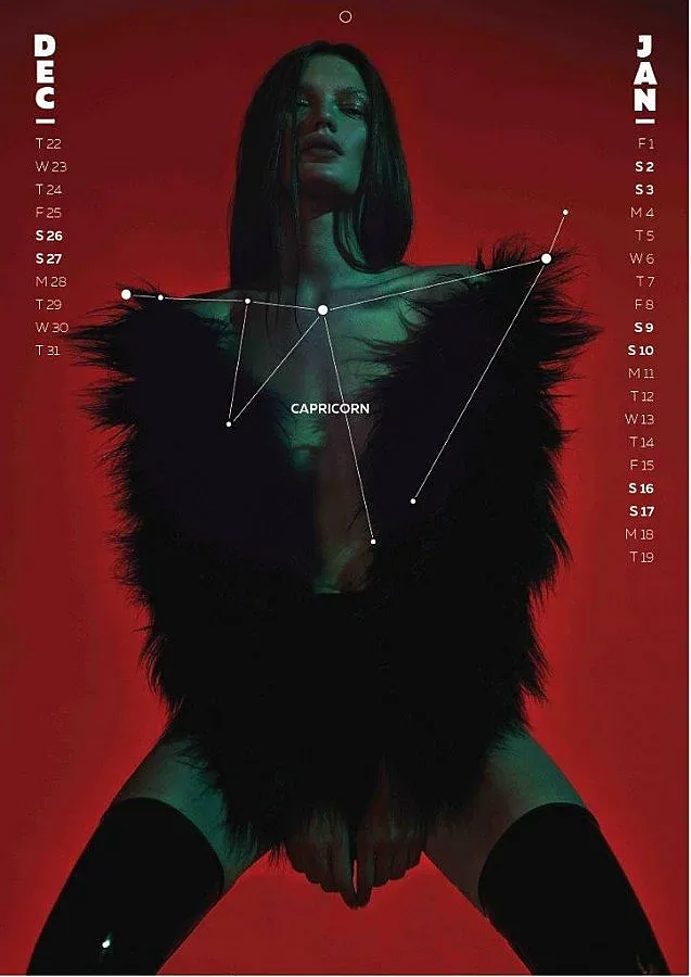 Фешън парти с космически календар