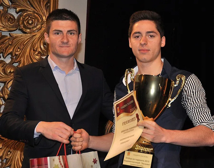 Бадминтонист е спортист на годината на община Хасково