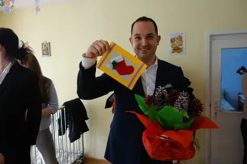 „Кемпински” в Банско зарадва деца с увреждания сряда, 16 декември 2015 г.