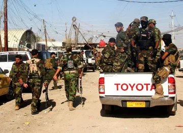 Италиански военни пазят язовир в Ирак
