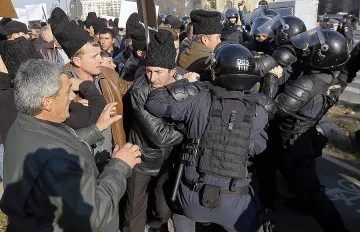 Овчари щурмуват румънския парламент