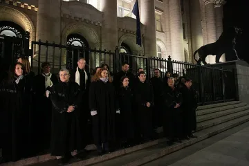 Съдиите - Протестъри или политически играчи?