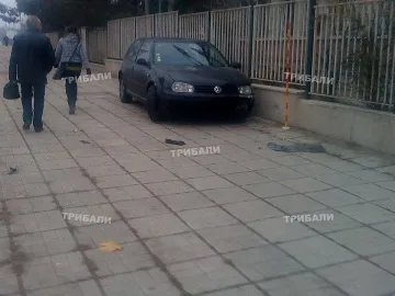 Пиян шофьор гази хора по тротоар в Монтана