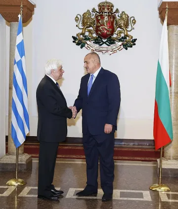 Борисов и Павлопулос доволни от отношенията между България и Гърция