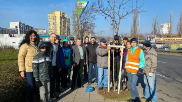 125 дървета посадиха служители на "Алианц"