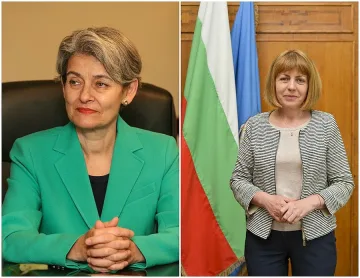 Ирина Бокова и Йорданка Фандъкова- политиците на 2015 г.