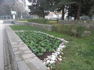 Банско с нови алеи за цветя